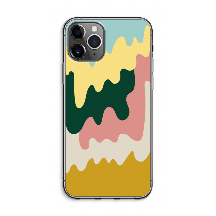 CaseCompany Baar B: iPhone 11 Pro Max Transparant Hoesje