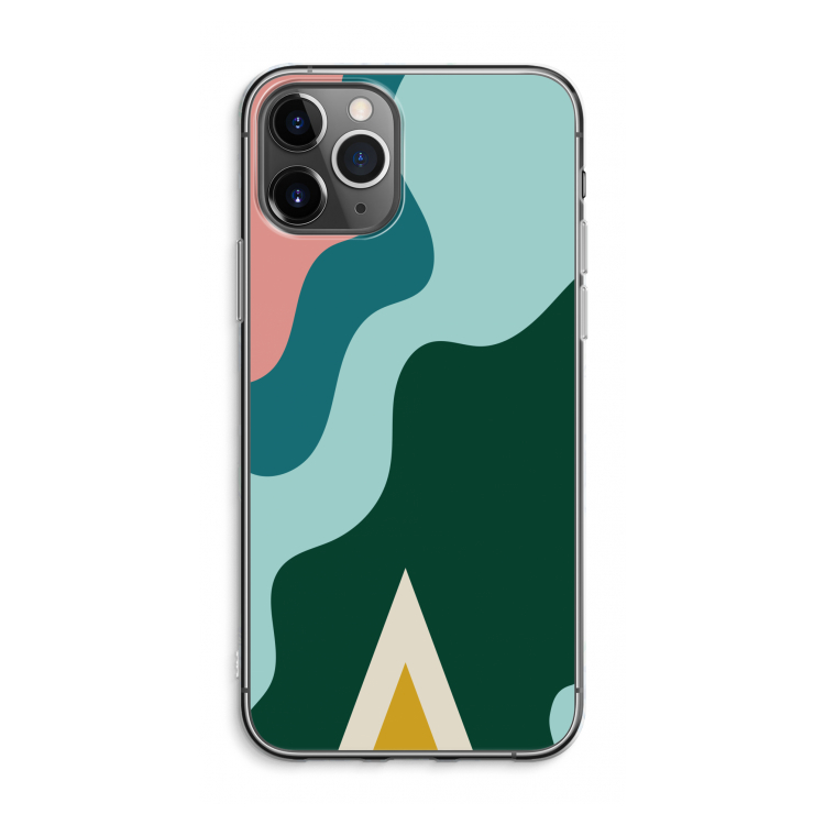 CaseCompany Noor B: iPhone 11 Pro Max Transparant Hoesje