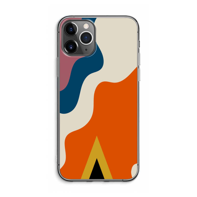 CaseCompany Noor A: iPhone 11 Pro Max Transparant Hoesje