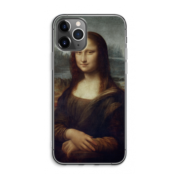 Mona Lisa: iPhone 11 Pro Max Transparant Hoesje