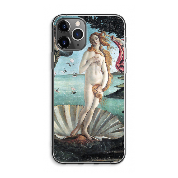 CaseCompany Birth Of Venus: iPhone 11 Pro Max Transparant Hoesje
