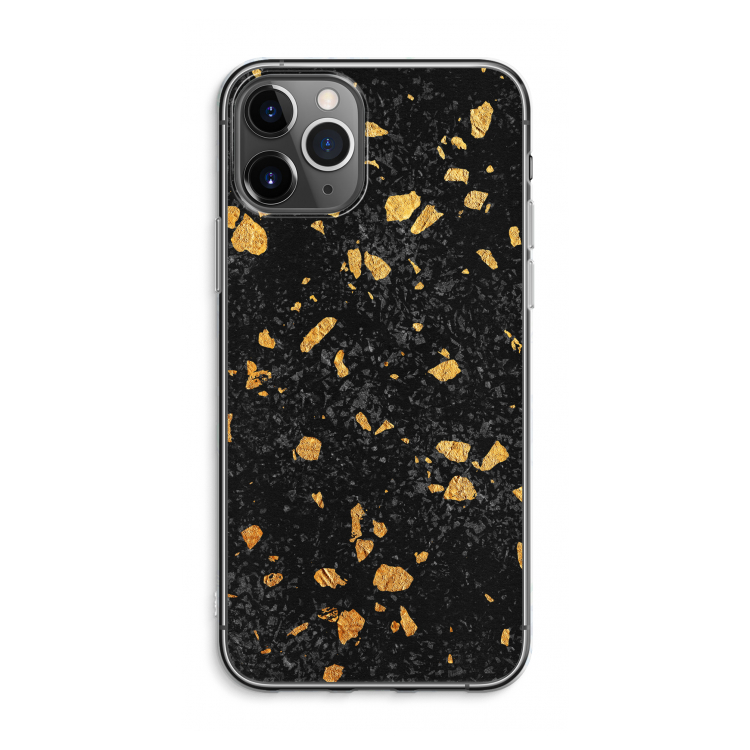 CaseCompany Terrazzo N°7: iPhone 11 Pro Max Transparant Hoesje
