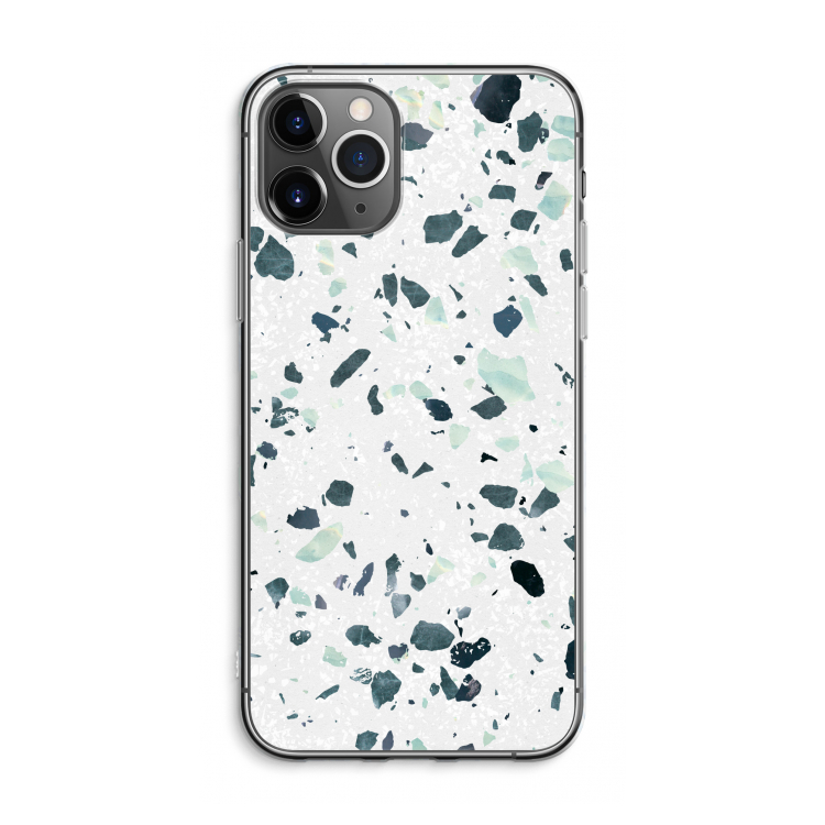 CaseCompany Terrazzo N°2: iPhone 11 Pro Max Transparant Hoesje