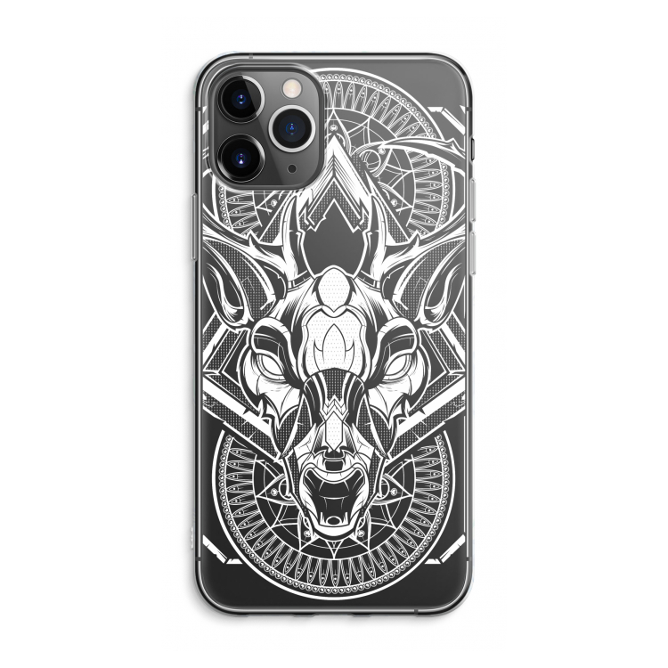 CaseCompany Oh Deer: iPhone 11 Pro Max Transparant Hoesje