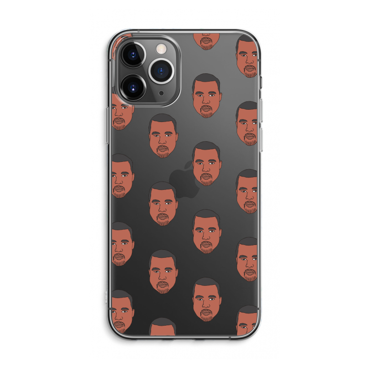 Kanye Call Me?: iPhone 11 Pro Max Transparant Hoesje
