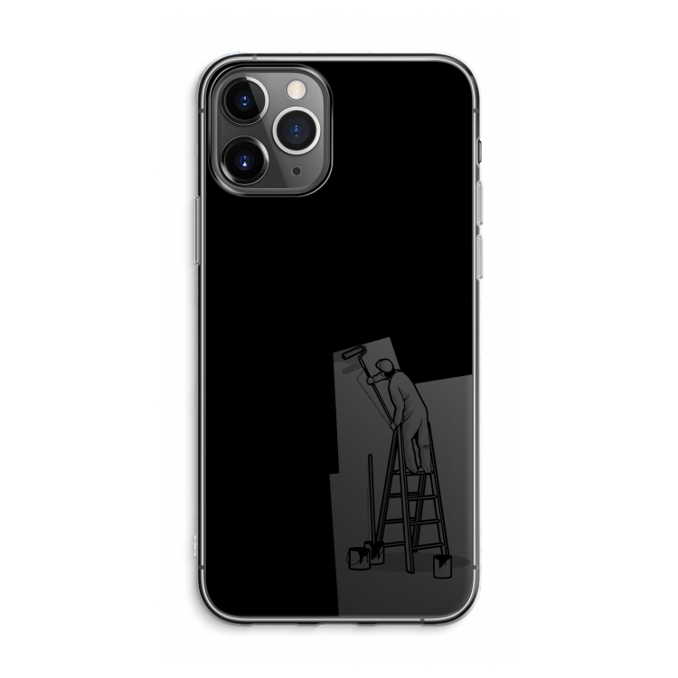 CaseCompany Musketon Painter: iPhone 11 Pro Max Transparant Hoesje