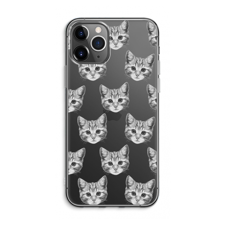 Kitten: iPhone 11 Pro Max Transparant Hoesje
