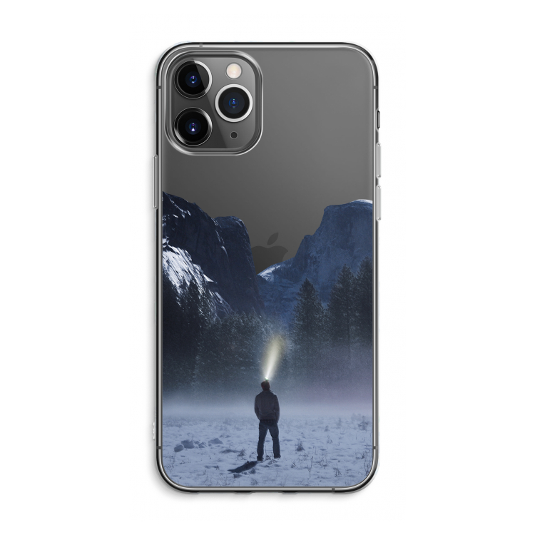 CaseCompany Wanderlust: iPhone 11 Pro Max Transparant Hoesje