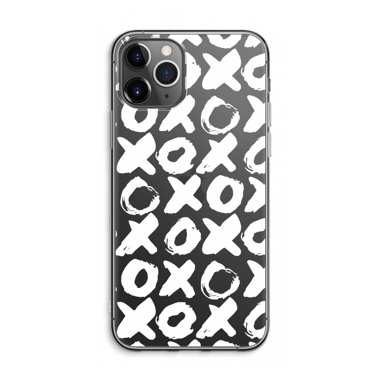 CaseCompany XOXO: iPhone 11 Pro Max Transparant Hoesje