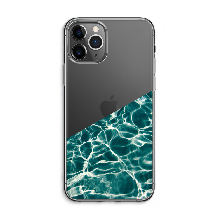 CaseCompany Weerkaatsing water: iPhone 11 Pro Max Transparant Hoesje