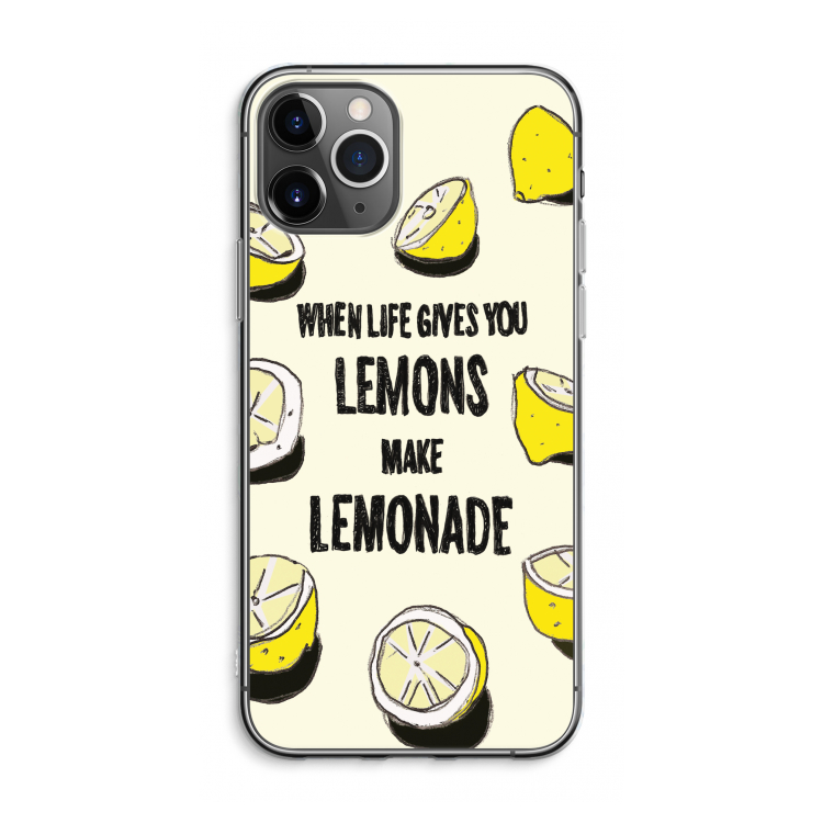 Lemonade: iPhone 11 Pro Max Transparant Hoesje