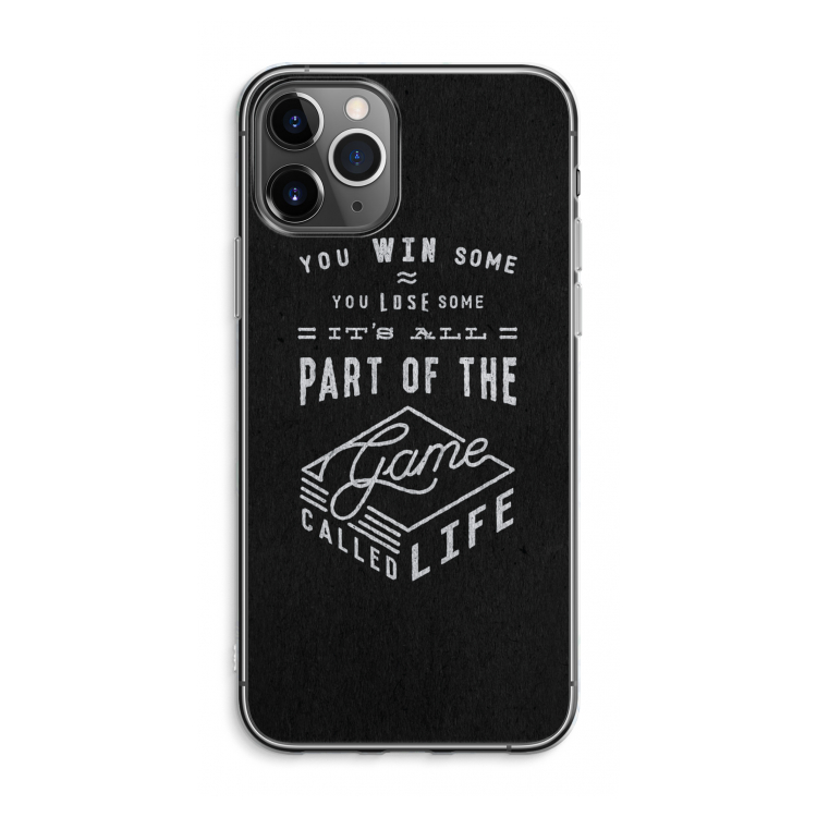 Life: iPhone 11 Pro Max Transparant Hoesje