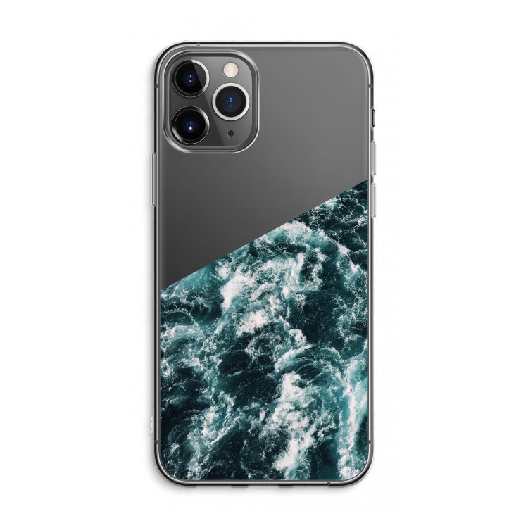 CaseCompany Zee golf: iPhone 11 Pro Max Transparant Hoesje