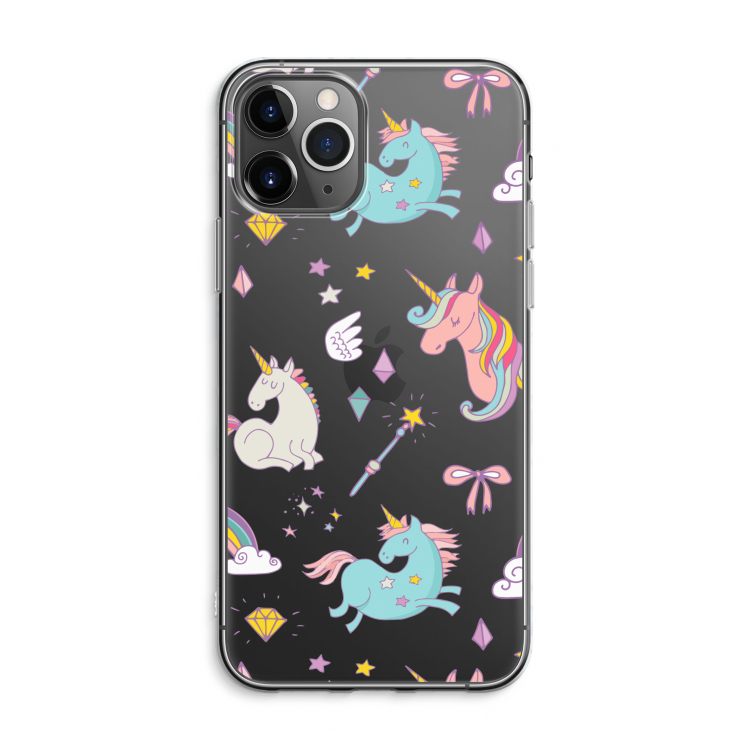 Fantasiewereld: iPhone 11 Pro Max Transparant Hoesje
