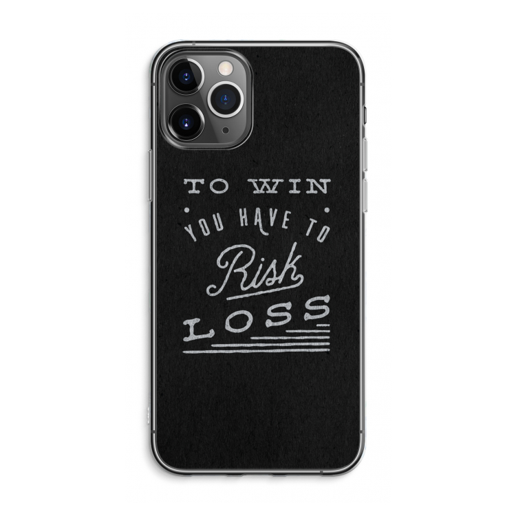 CaseCompany Risk loss: iPhone 11 Pro Max Transparant Hoesje