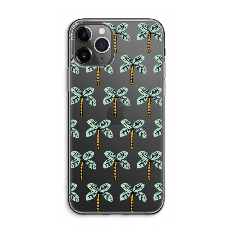 CaseCompany Paradise: iPhone 11 Pro Max Transparant Hoesje