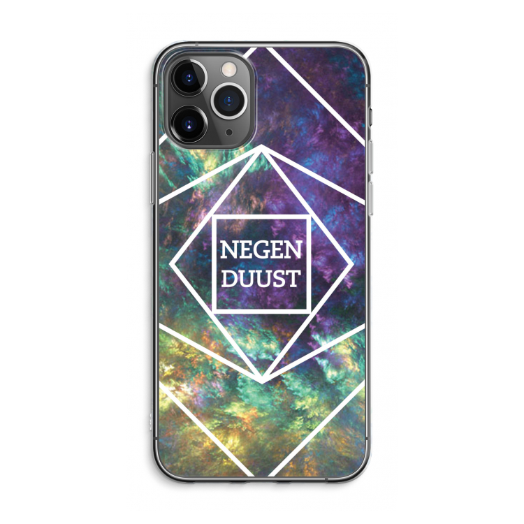 CaseCompany Negenduust ruimte: iPhone 11 Pro Max Transparant Hoesje