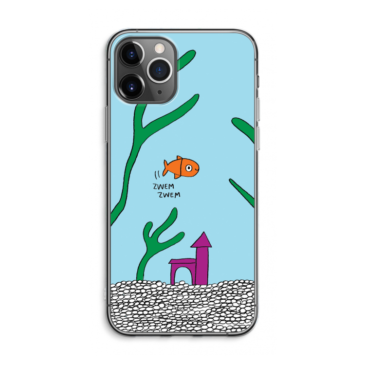 CaseCompany Aquarium: iPhone 11 Pro Max Transparant Hoesje