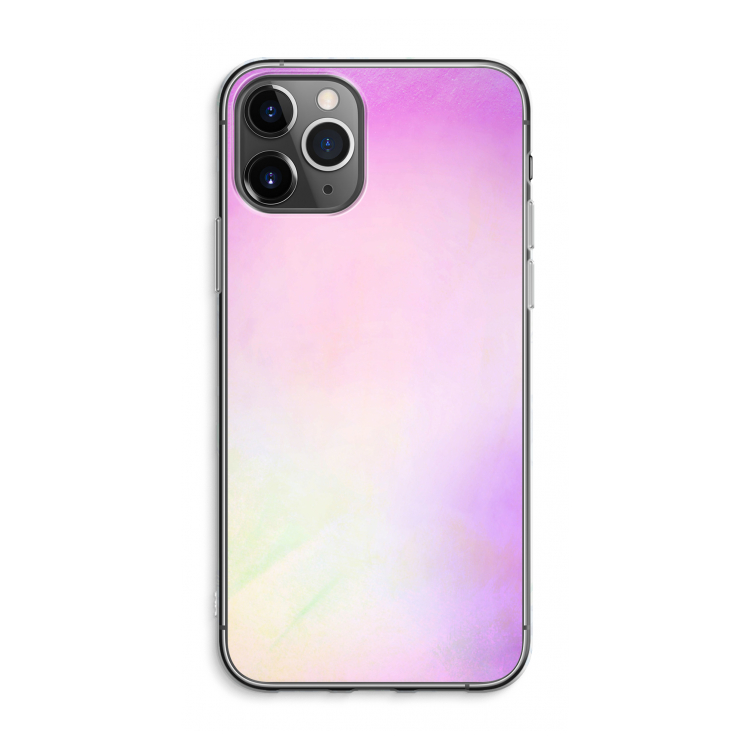 Flow mist pastel: iPhone 11 Pro Max Transparant Hoesje