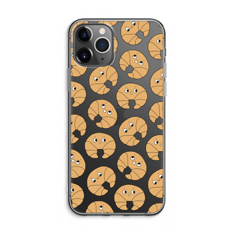 Croissant: iPhone 11 Pro Max Transparant Hoesje
