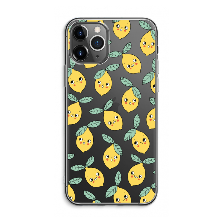 Citroenen: iPhone 11 Pro Max Transparant Hoesje