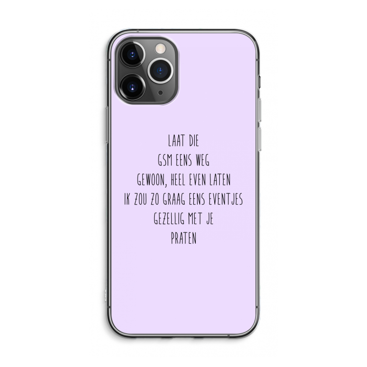GSM: iPhone 11 Pro Max Transparant Hoesje