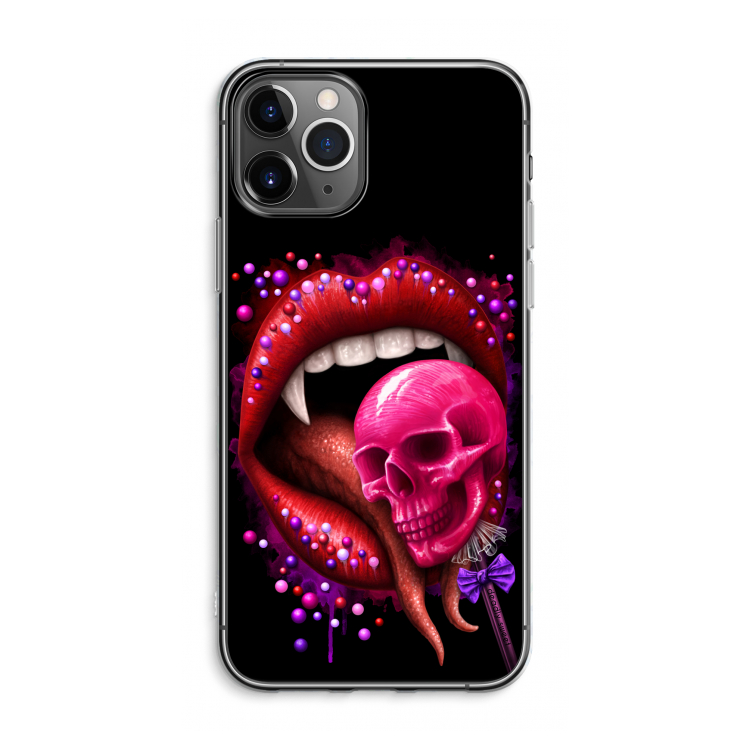 Dodelijk zoet: iPhone 11 Pro Max Transparant Hoesje