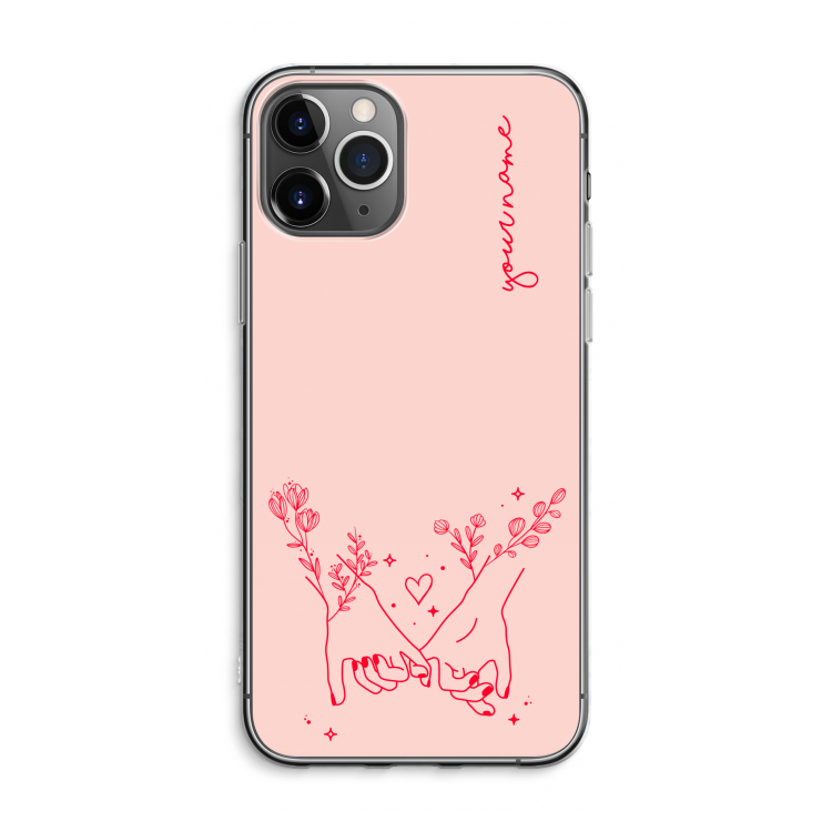 CaseCompany Best Friends: iPhone 11 Pro Max Transparant Hoesje