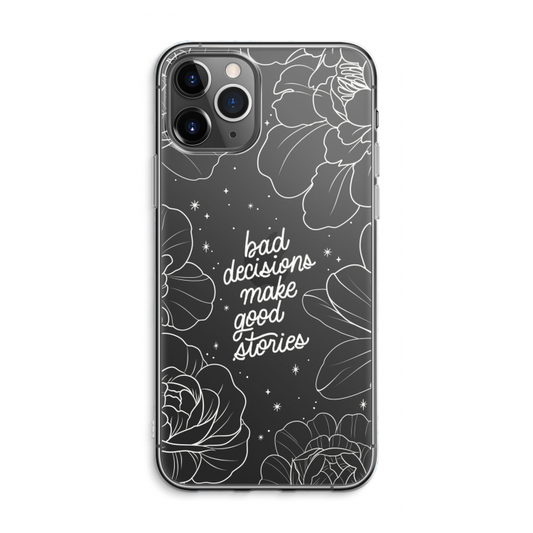 Good stories: iPhone 11 Pro Max Transparant Hoesje