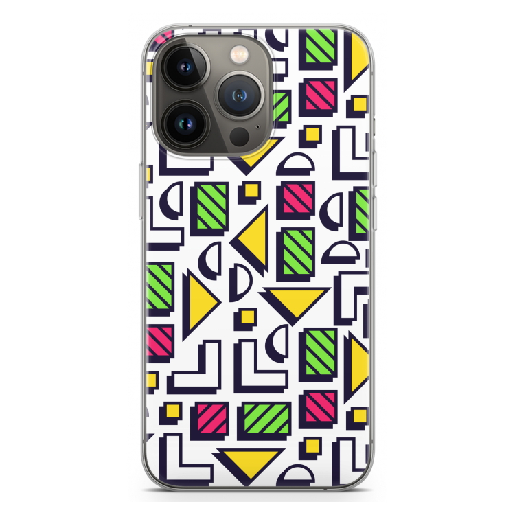 8-bit N°4: iPhone 13 Pro Transparant Hoesje