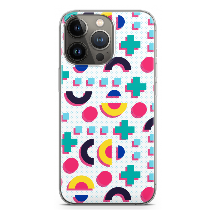 8-bit N°2: iPhone 13 Pro Transparant Hoesje