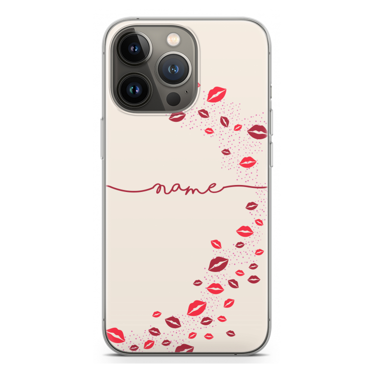 Kusjes: iPhone 13 Pro Transparant Hoesje