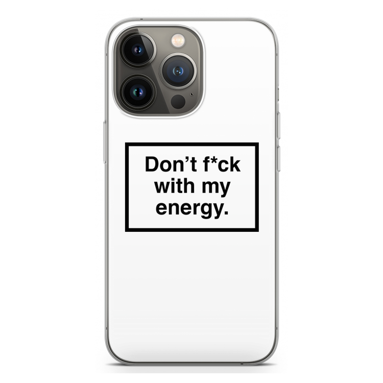 My energy: iPhone 13 Pro Transparant Hoesje