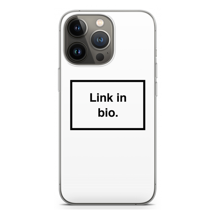 Link in bio: iPhone 13 Pro Transparant Hoesje