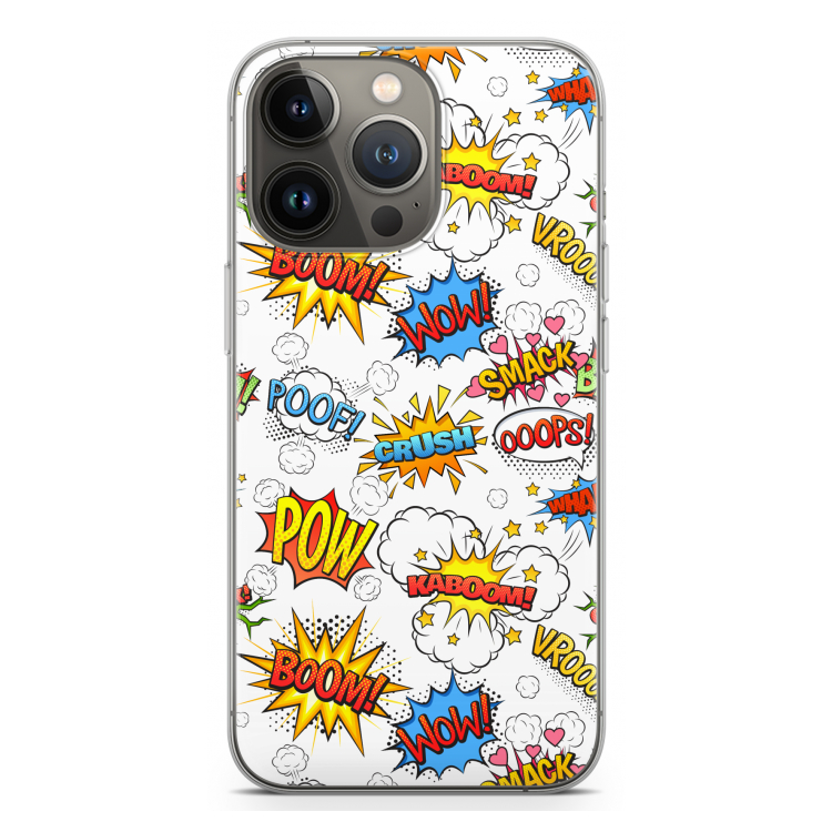 Pow Smack: iPhone 13 Pro Transparant Hoesje