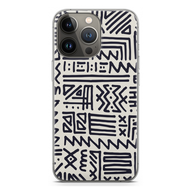 Marrakech print: iPhone 13 Pro Transparant Hoesje