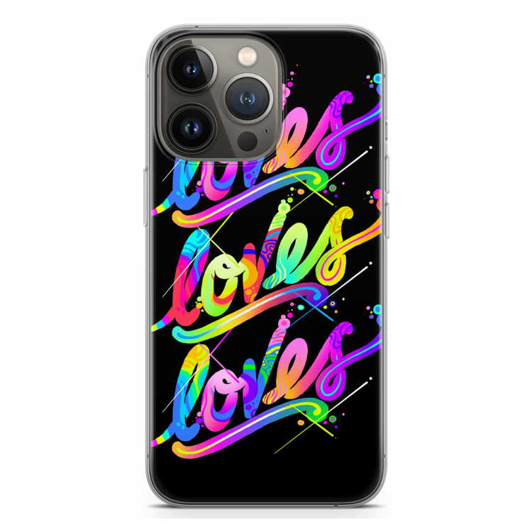 Loves: iPhone 13 Pro Transparant Hoesje