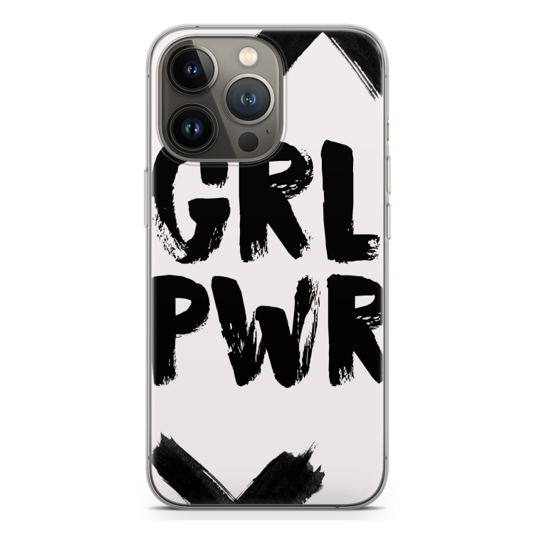 Girl Power #2: iPhone 13 Pro Transparant Hoesje