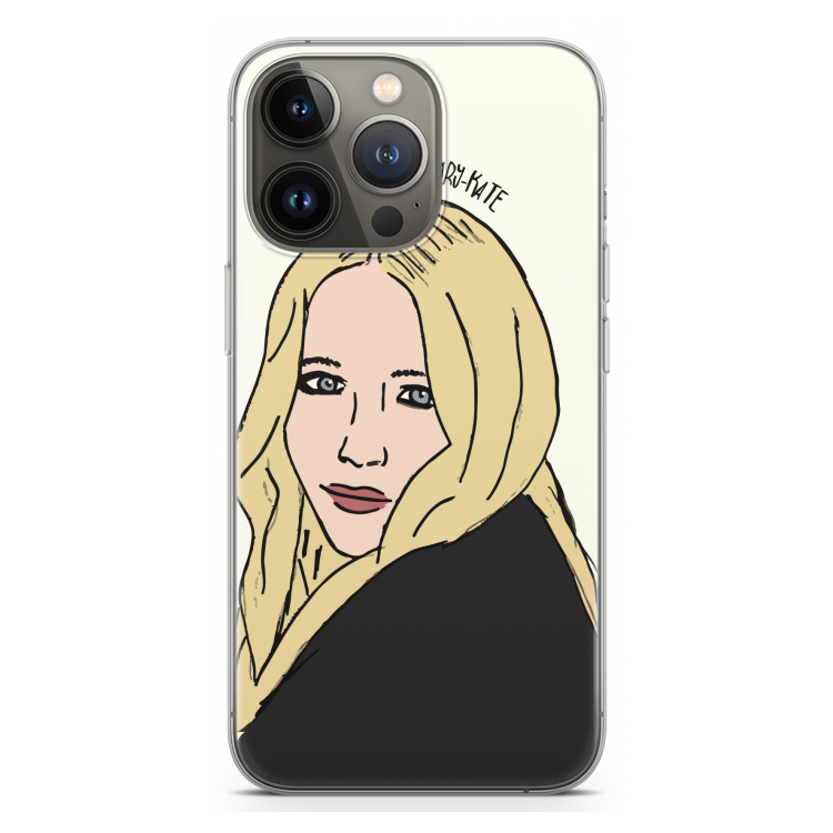 Mary Kate: iPhone 13 Pro Transparant Hoesje
