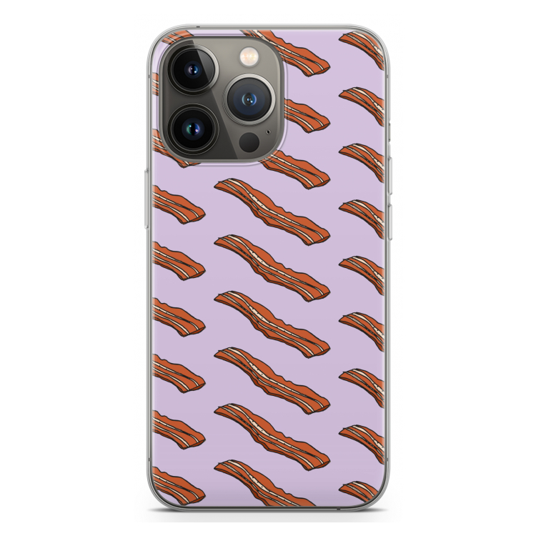 Bacon to my eggs #2: iPhone 13 Pro Transparant Hoesje
