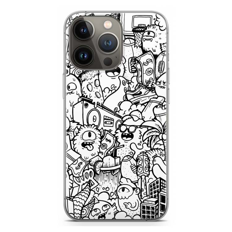 Vexx City #2: iPhone 13 Pro Transparant Hoesje