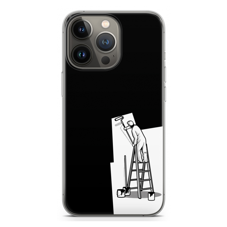 Musketon Painter: iPhone 13 Pro Transparant Hoesje