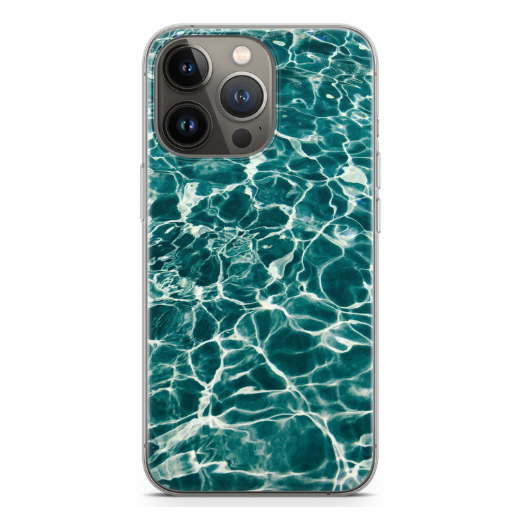 Weerkaatsing water: iPhone 13 Pro Transparant Hoesje