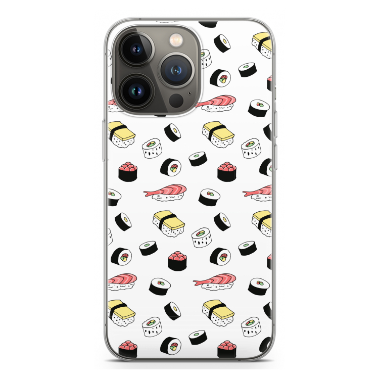 Sushi time: iPhone 13 Pro Transparant Hoesje