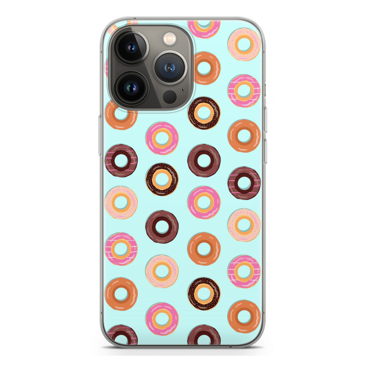 Donuts: iPhone 13 Pro Transparant Hoesje
