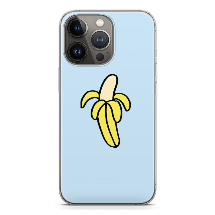 Banana: iPhone 13 Pro Transparant Hoesje