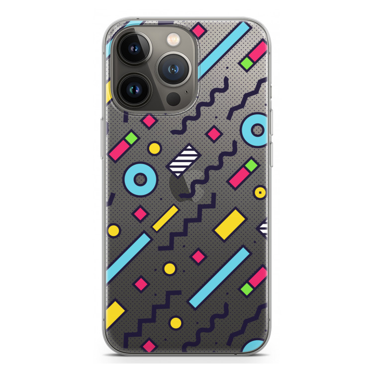 8-bit N°8: iPhone 13 Pro Transparant Hoesje
