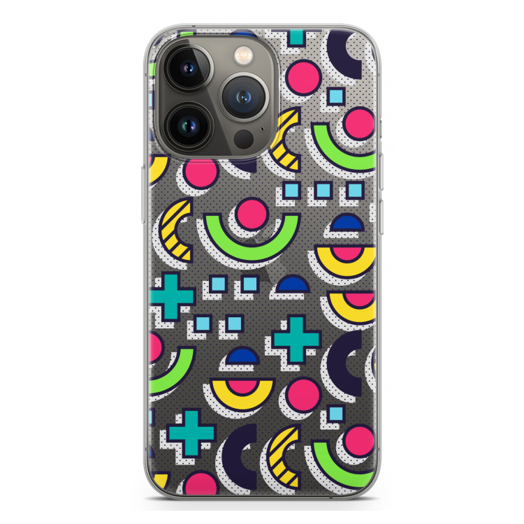 8-bit N°6: iPhone 13 Pro Transparant Hoesje