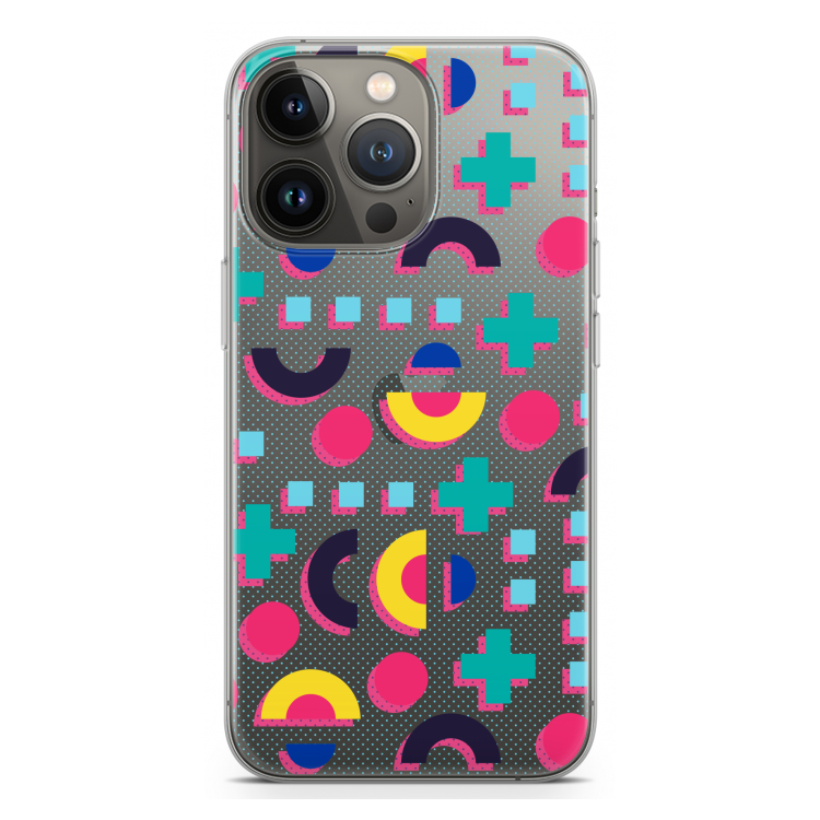 8-bit N°2: iPhone 13 Pro Transparant Hoesje