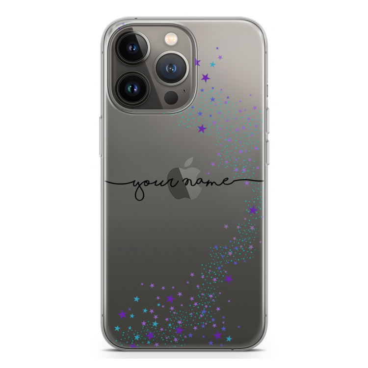 Sterren: iPhone 13 Pro Transparant Hoesje